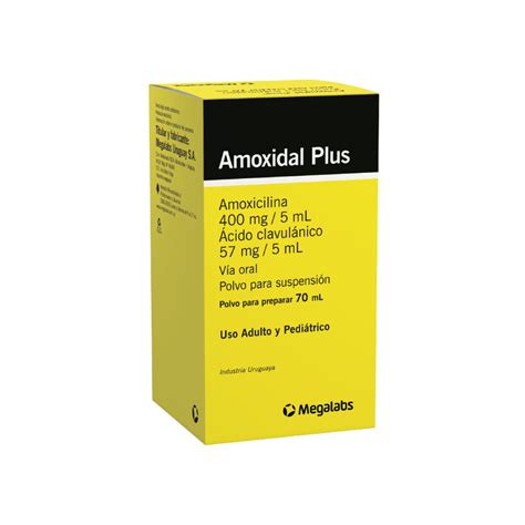 Amoxidal Plus Duo Suspensión 70 Ml Farmacia El túnel