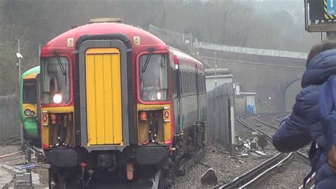 Gatwick Express 442 402 442 408 73 202 At Preston Park Station On