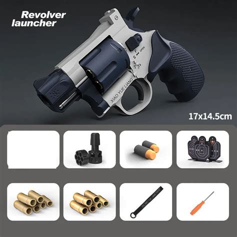 Revolver Gi Joe Toys Gun Ejected Manual Pistol Blaster For Airsoft ...