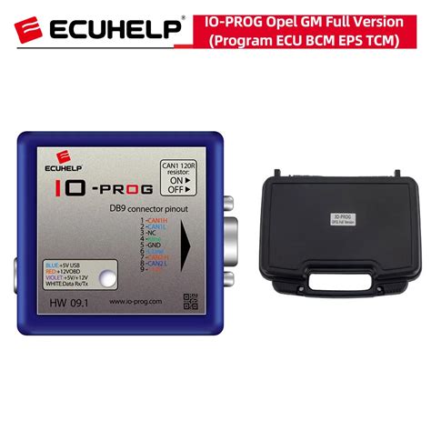 Ecuhelp Io Prog Fit For Opel For Gm Ecu Bcm Eps Tcm Programmer Terminal