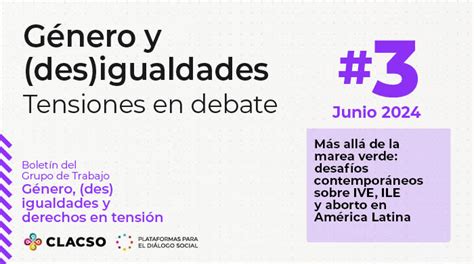 Bolet N G Nero Y Des Igualdades Tensiones En Debate Clacso