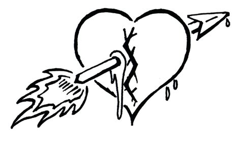 Broken Heart Drawings In Pencil Free Download On Clipartmag