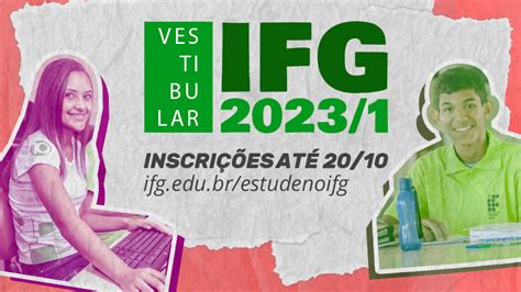 Ifg Abre Inscri Es Para Mais De Vagas Em Dois Vestibulares Hora