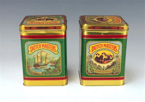 Sold At Auction 2 Vintage Dutch Master Cigar Tins