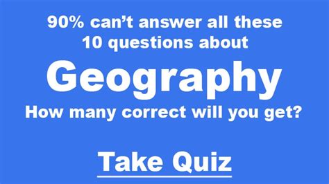 Geography Trivia Quiz Youtube