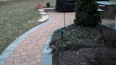 Walkway Patio Installed By Chris Orser Landscaping Youtube