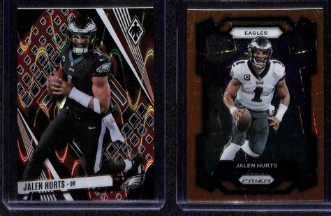 Lot Detail Lot Of 4 Philadelphia Eagles Cards Inc 2021 Phoenix