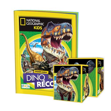 Dino Records National Geographic 1 Album Tapa BLANDA 2 Cajas 100