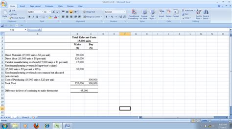 Solved Chapter 12 Problem 3E Solution Managerial Accounting For