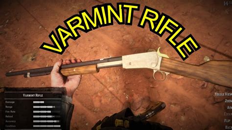 Winchester Model 1890 Varmint Rifle Red Dead Redemption 2 Fps Youtube