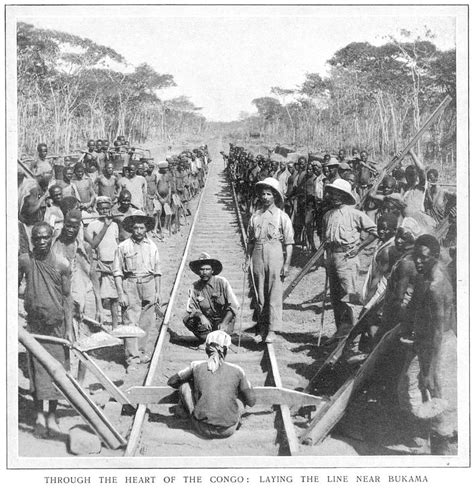 Cape To Cairo Railway Laying The First Photograph By Mary Evans Picture