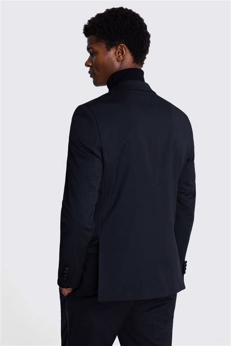 Dkny Slim Fit Black Notch Lapel Tuxedo Jacket Buy Online At Moss