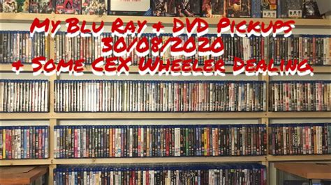 My Blu Ray Dvd Pickups August Th Youtube