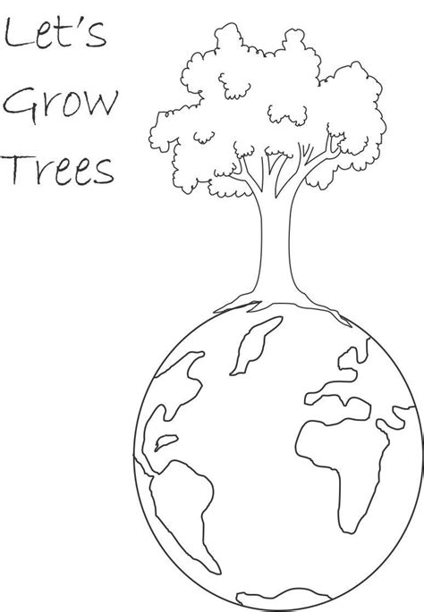 Planting Trees Drawing