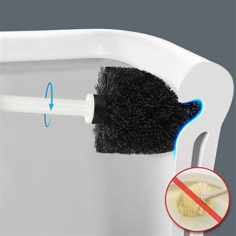 Modern Toilet Bowl Brush Holder Set With 2 Pack Hamitor