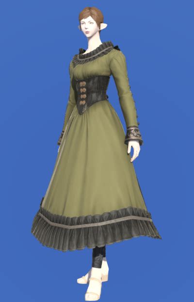 Thavnairian Wool Autumn Dress Gamer Escapes Final Fantasy Xiv Ffxiv