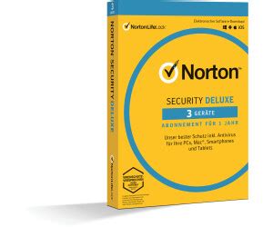 Nortonlifelock Norton Security Deluxe Ger Te Jahre Ab