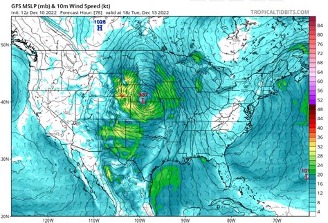 A New Winter Storm With Heavy Snow And Blizzard Tracks Across The