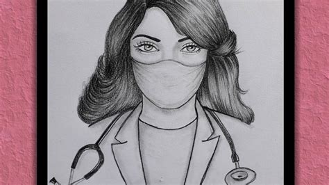 Doctors Day Special Drawing Easy National Doctors Day Sketch Youtube