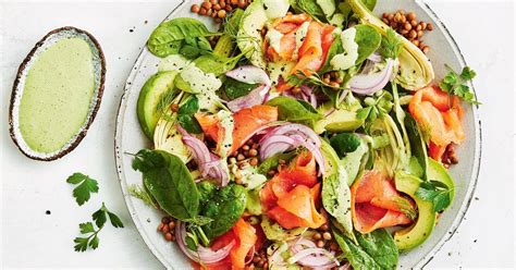 Smoked Salmon Salad With Green Goddess Dressing Artofit