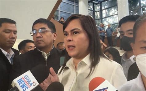 Sara Duterte Slams Insistence That Marcos Life Under Active Threat