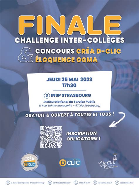 Challenge Inter Collèges Finale Créa D Clic Finale Concours d