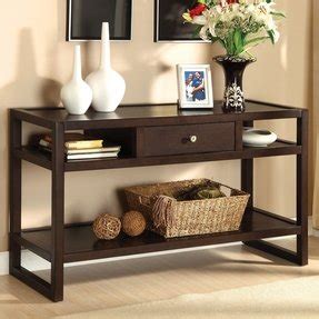 Sofa Table With Storage Drawers - Foter