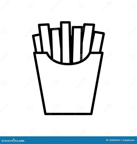 French Fries Clipart Black And White French Fries Clipart Black And Images