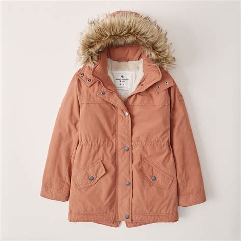 Girls Winter Coats And Jackets Abercrombie Kids