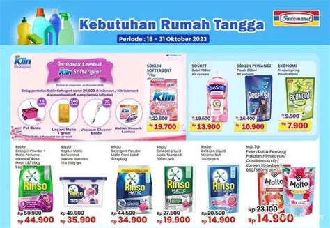 Katalog Promo JSM Indomaret Terbaru Minggu Ini Periode S D 31 Oktober 2023