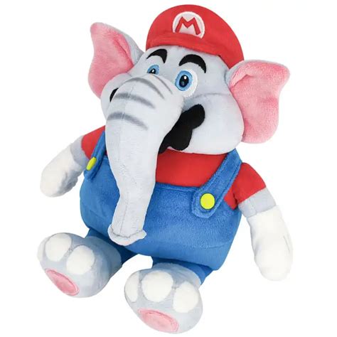 Super Mario Bros Wonder Elephant Mario Plush Rolls Out in January 2024