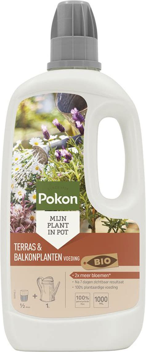 Bio Terras Balkon Planten Voeding 1000ml Pokon HomeDeco Nl