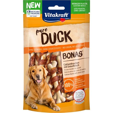 Vitakraft Pure Bonas Os Calcium Au Canard Friandise R Compense Pour Chien