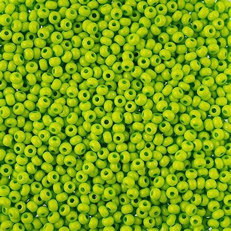 Czech Glass Seed Beads 100 Terra Intensive Light Green 22gram Vial Of Diy Jewelry Making