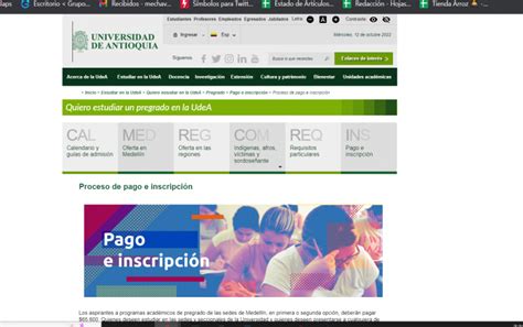 Cómo consultar los resultados de admisión a la UdeA