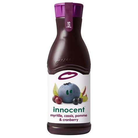 INNOCENT Pur Jus De Myrtille Cassis Pomme Et Cranberry 90cl Pas Cher