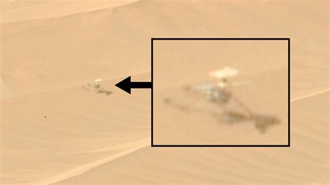 NASA's Perseverance Mars Rover Spots Damaged Ingenuity Helicopter at ...