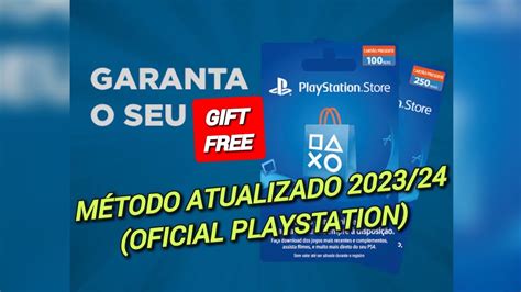 Super Dica Como Ganhar Gift Card Saldo Playstation De Gra A Oficial