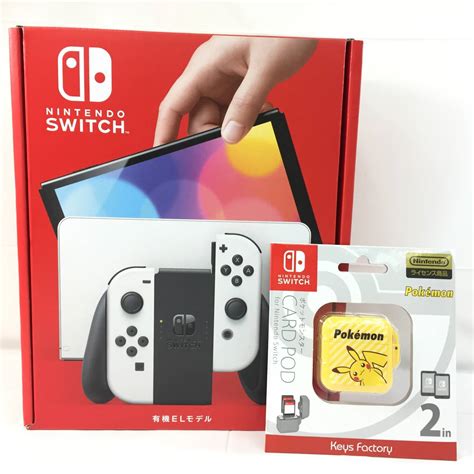 ヤフオク Nintendo Switch 有機elモデルホワイト Card