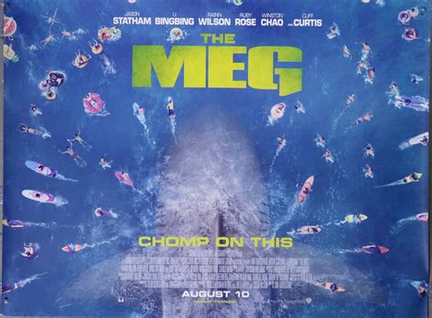 Meg Original Movie Poster Uk Quad X Simon Dwyer A Fast And