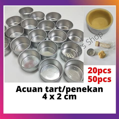 20pcs 50pcs Acuan Bisscoof Acuan Tart Acuan Bulat Tartles Egg Tart