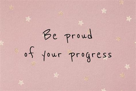 Be Proud Of Your Progress Motivational Quote Social Media Post Free