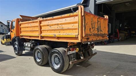 Mercedes Benz K X Meiller Tipper Big Axle Wywrotka Truck