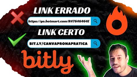 COMO ENCURTAR LINK NO BITLY AFILIADO HOTMART FAÇA ISSO YouTube