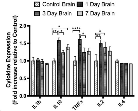 Multiplex Analysis Of Cytokines In The Brain Following Injury Data Are