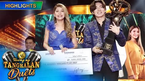 Marielle Montellano JM Dela Cerna Wins As Tawag Ng Tanghalan Duets