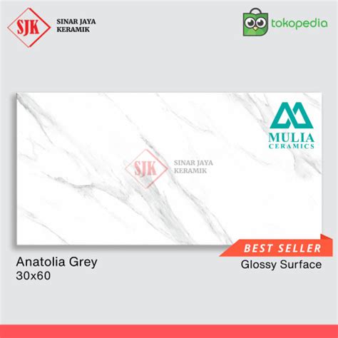 Jual Keramik Dinding Lantai MULIA ACCURA Anatolia Grey 30x60 KW 1