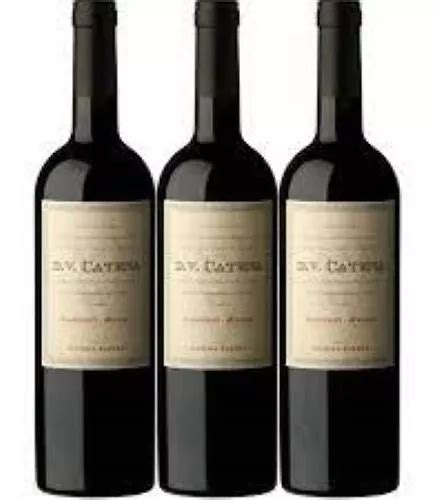 Kit C 3 Un Vinho Argentino Tinto Cabernet Malbec Dv Catena