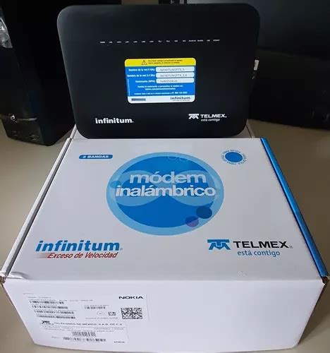 Módem Telmex Doble Banda Fibra Óptica Nokia G 240w g Mebuscar México