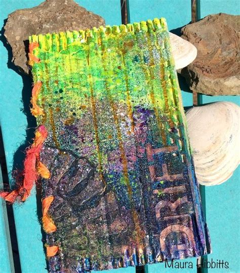 Decoart Mixed Media Blog Project Stitching The Past To The